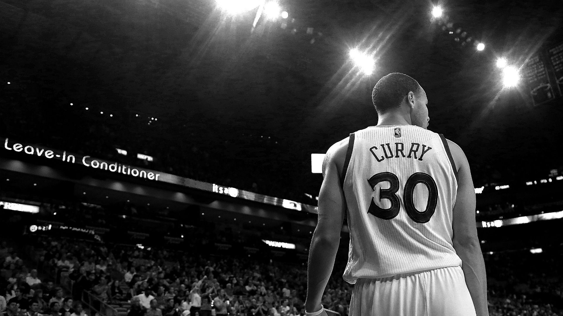 Stephen Curry bianco e nero, 1920x1080 1080p, Laptop