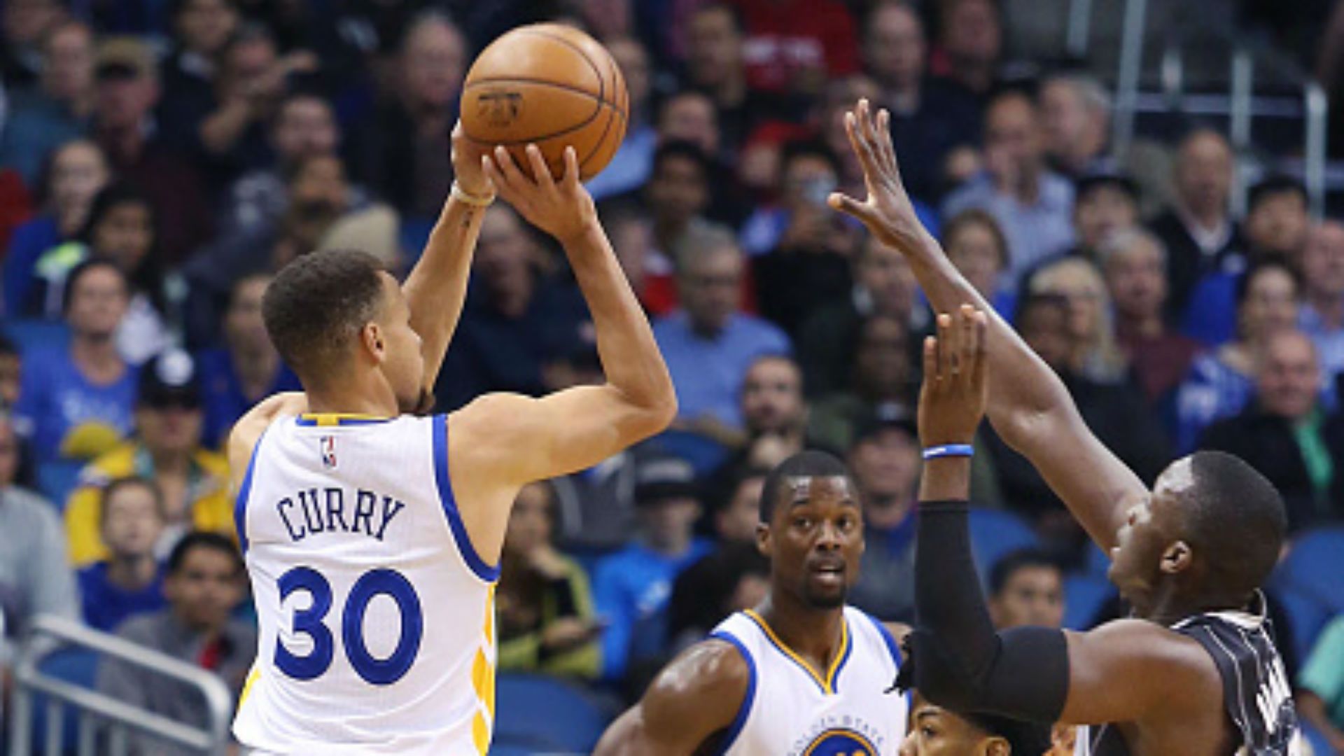 Steph Curry tiro da tre, 1920x1080 Full HD, PC Desktop