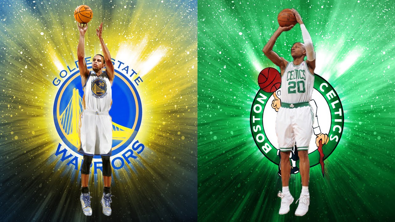Stephen Curry e Ray Allen tiro, 1280x720 720p, PC