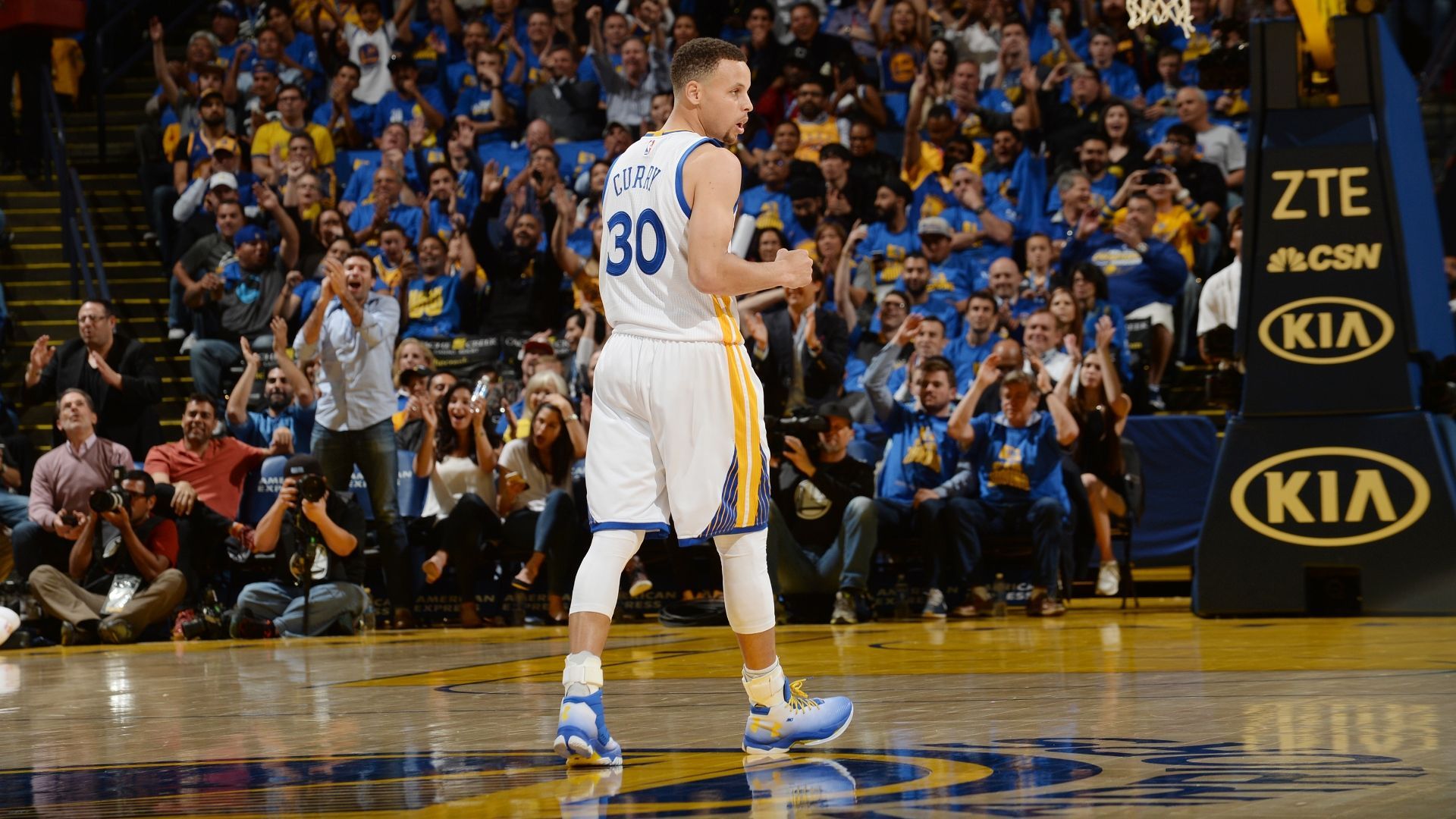 Stephen Curry campo da basket, 1920x1080 Full HD 1080p, Laptop