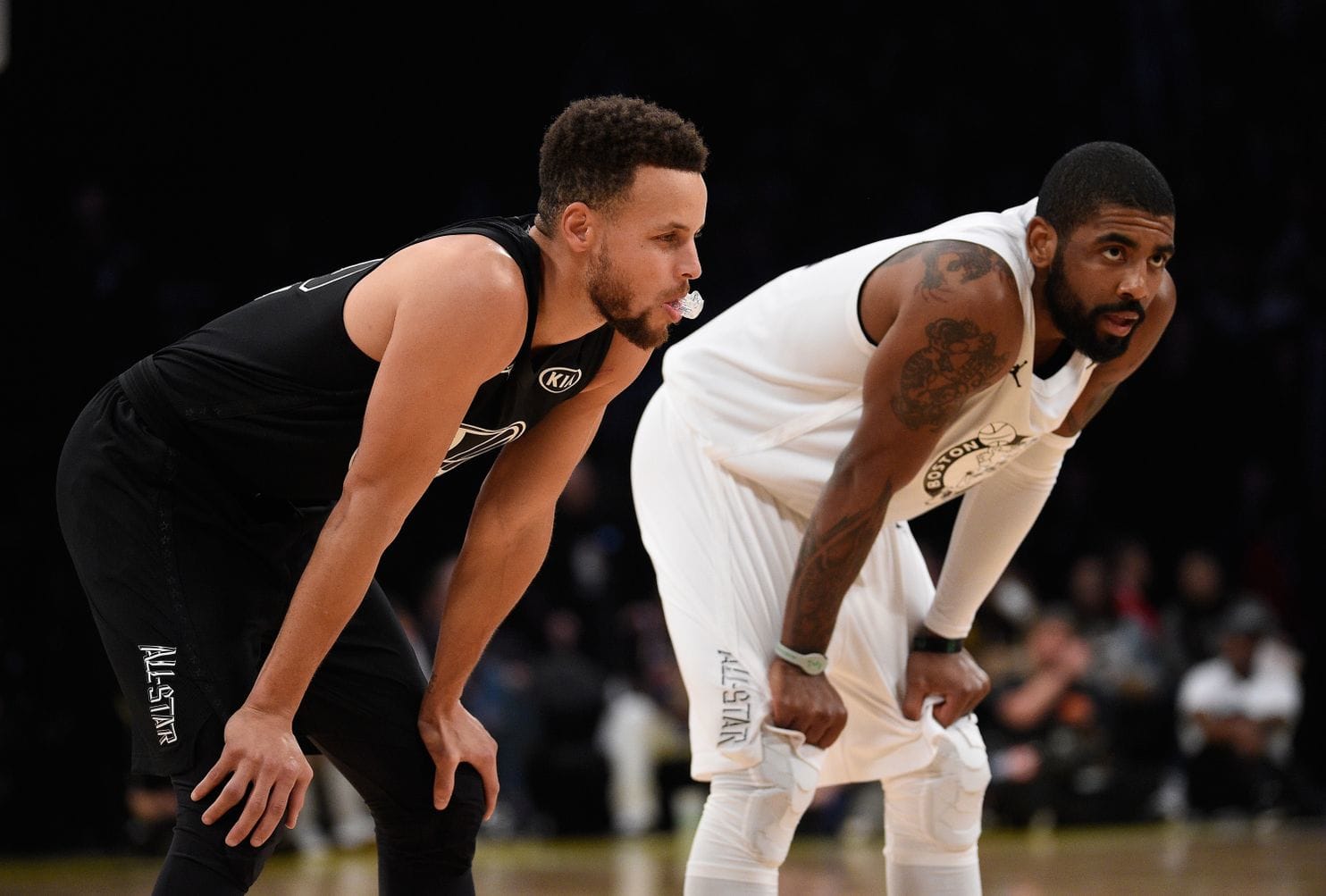 Stephen Curry e Kyrie Irving campo, 1484x1003 HD, Desktop