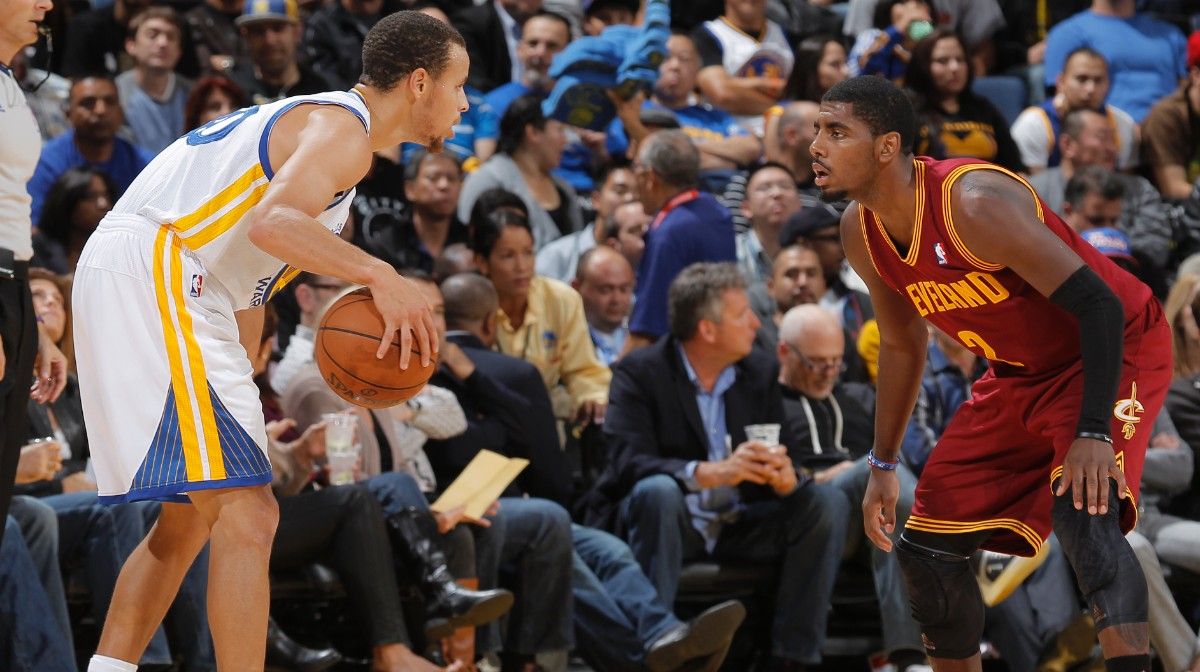 Kyrie Irving e Stephen Curry, 2560x1440 2K, Desktop