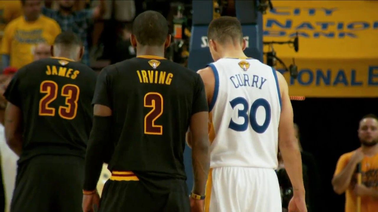 Stephen Curry e Kyrie Irving, 1200x672 HD, Desktop