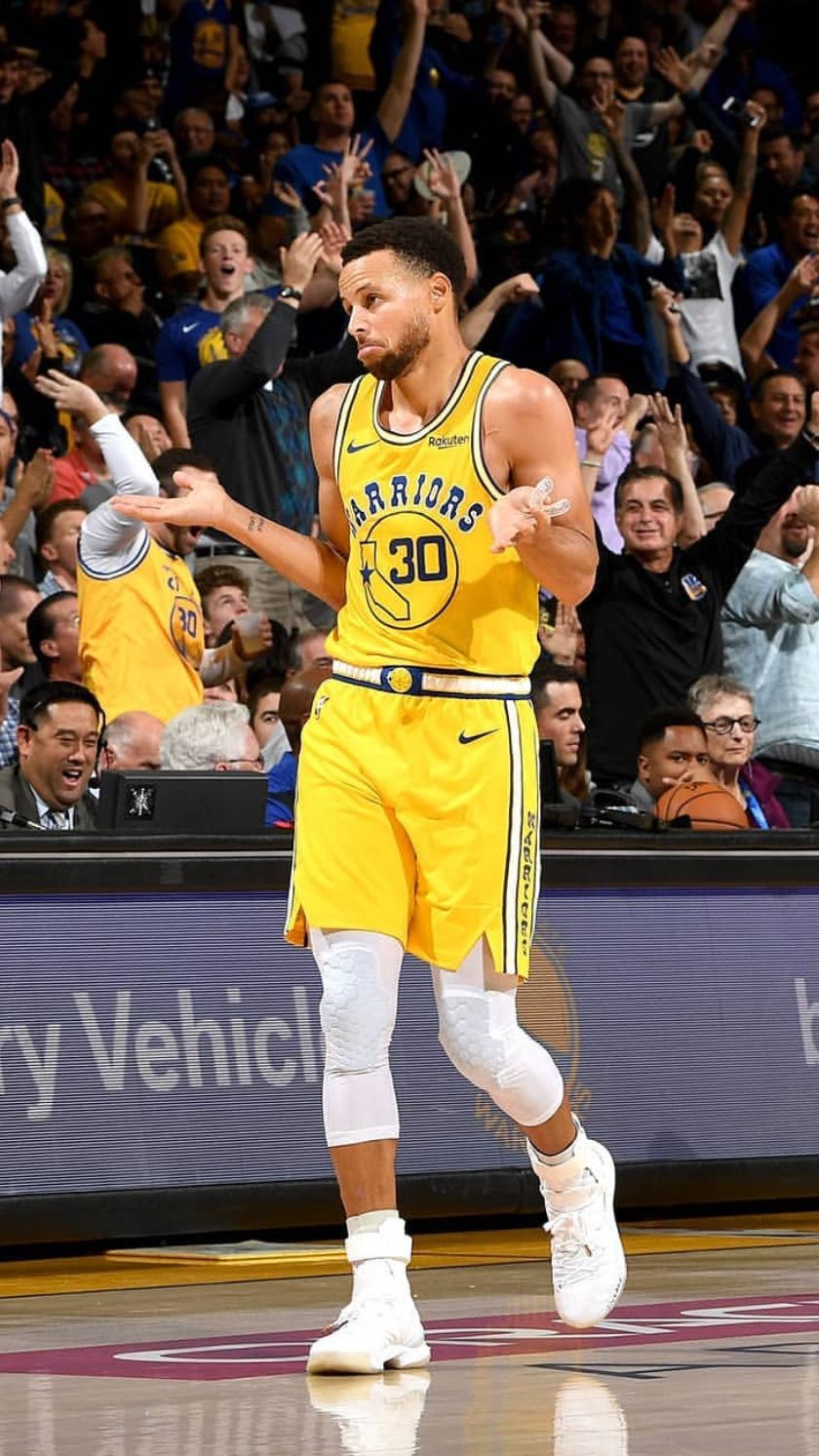 Steph Curry Warriors palleggio, 840x1493 Verticale, Android