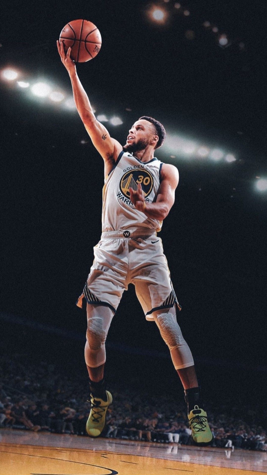 Steph Curry palleggio basket, Stephen Curry, 1080x1920 Verticale, Telefono