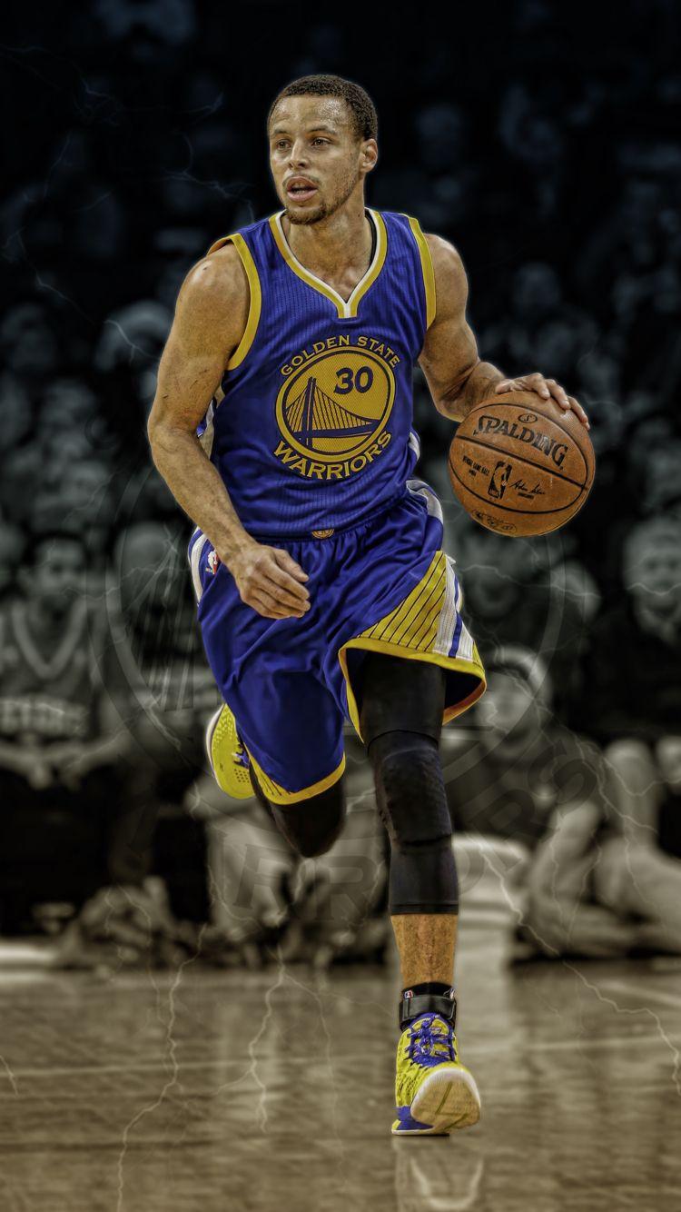 Steph Curry palleggio basket, 750x1334 Verticale, Telefono