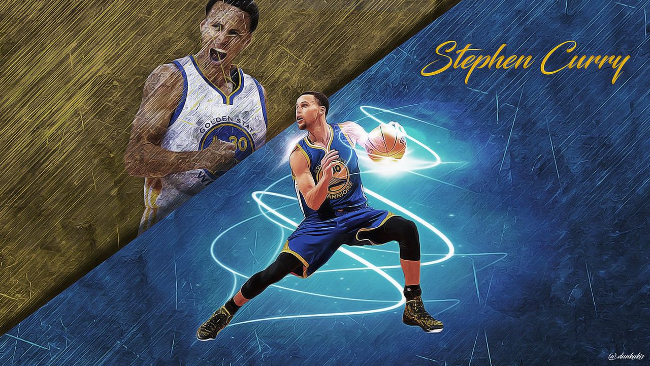 Stephen Curry palleggio basket, 1280x720 720p, PC