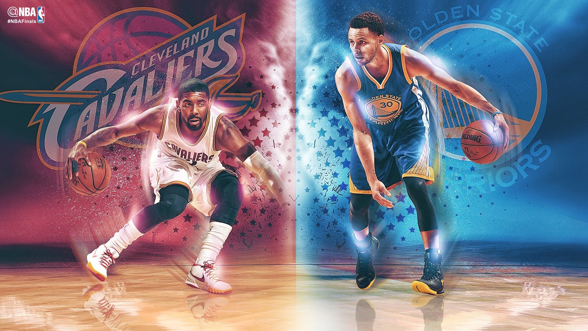 Kyrie Irving e Stephen Curry, 1920x1080 1080p, PC Desktop