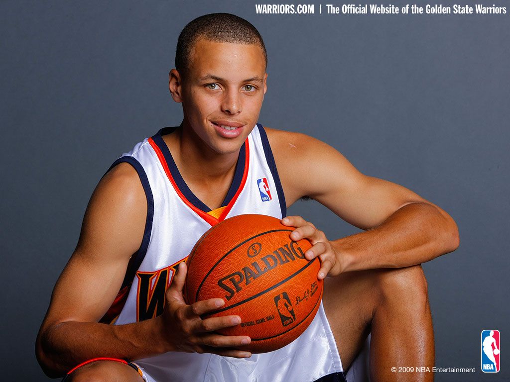 Stephen Curry palla basket Warriors, 1024x768 HD, Laptop