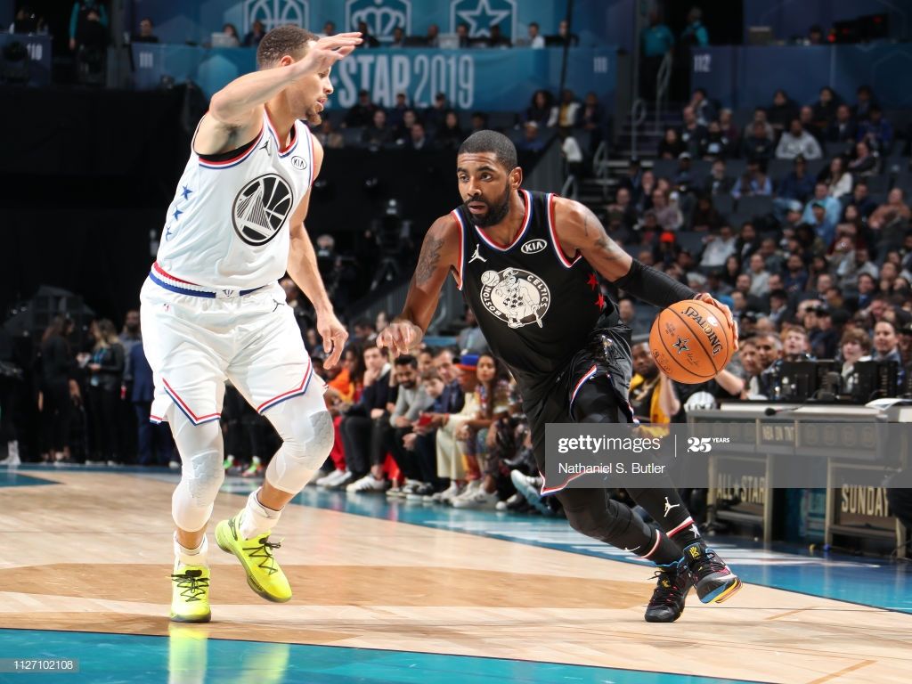 Kyrie Irving palleggio basket NBA, basket americano, 1024x768 HD, Desktop