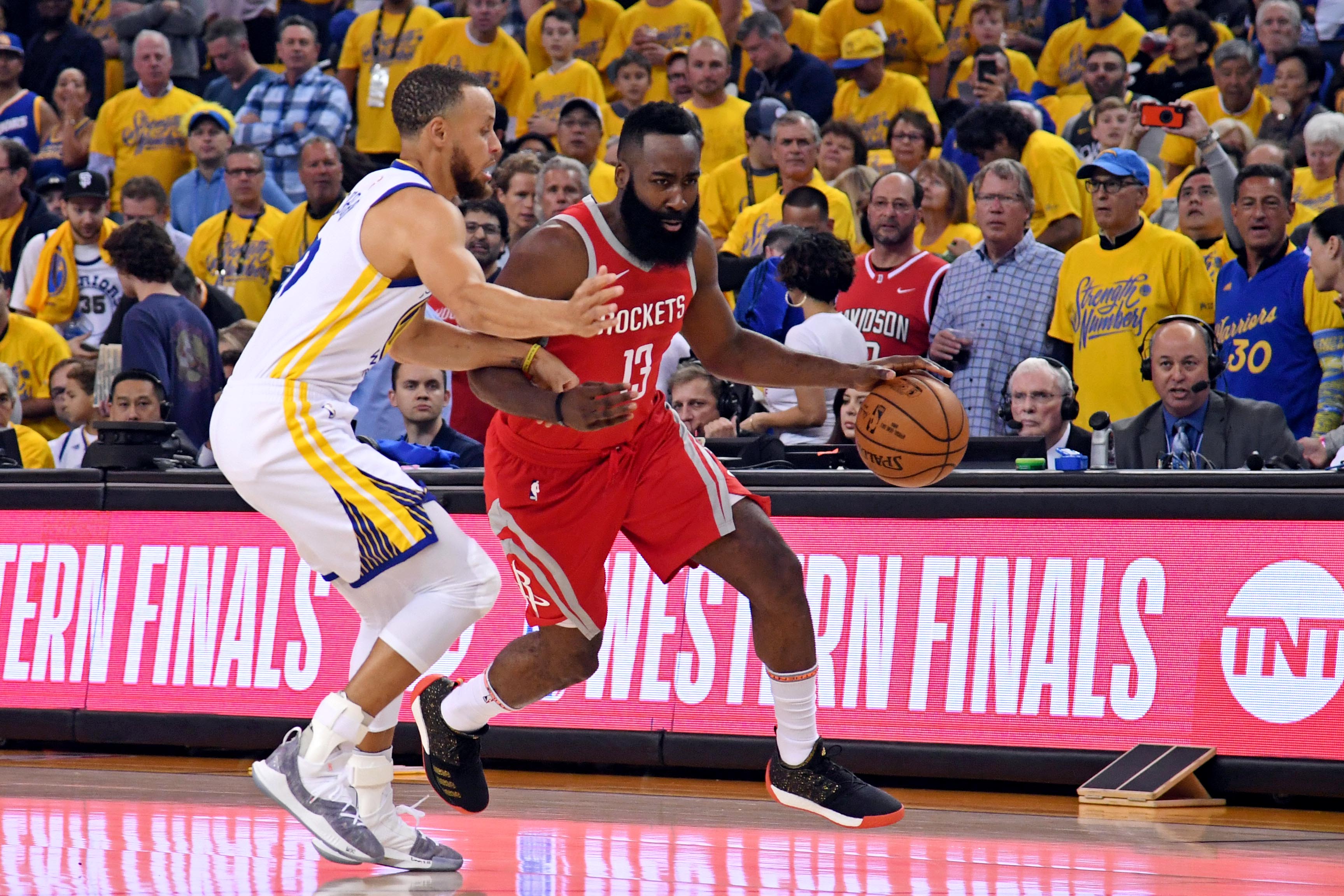 Harden e Curry partita basket, 1920x1080 Full HD, Desktop