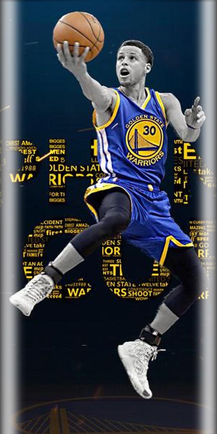 Stephen Curry schiacciata Warriors, 2092x2560 Full HD Verticale, Smartphone