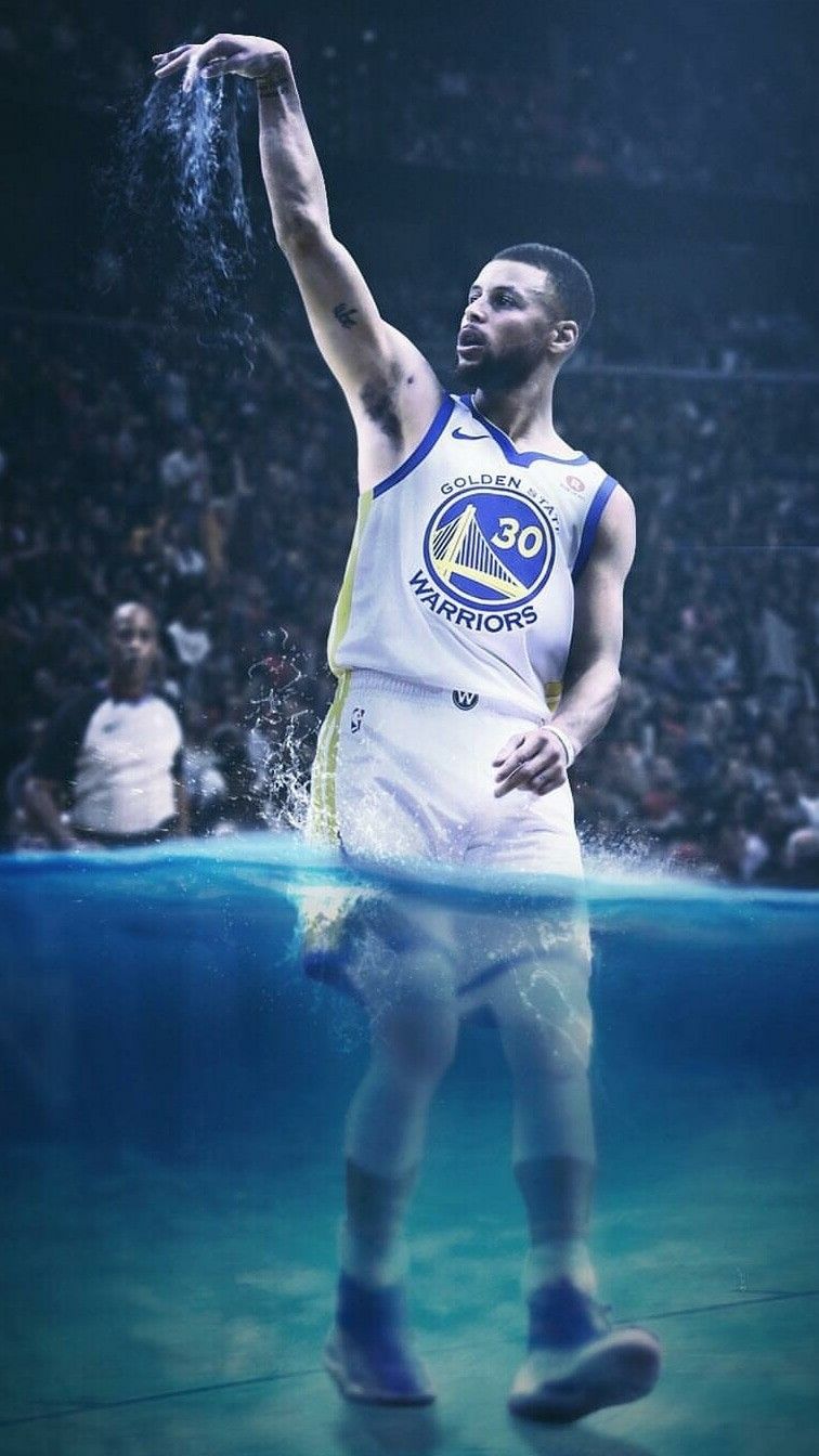 Stephen Curry Golden State Warriors, San Francisco, 756x1344 Verticale, Telefono