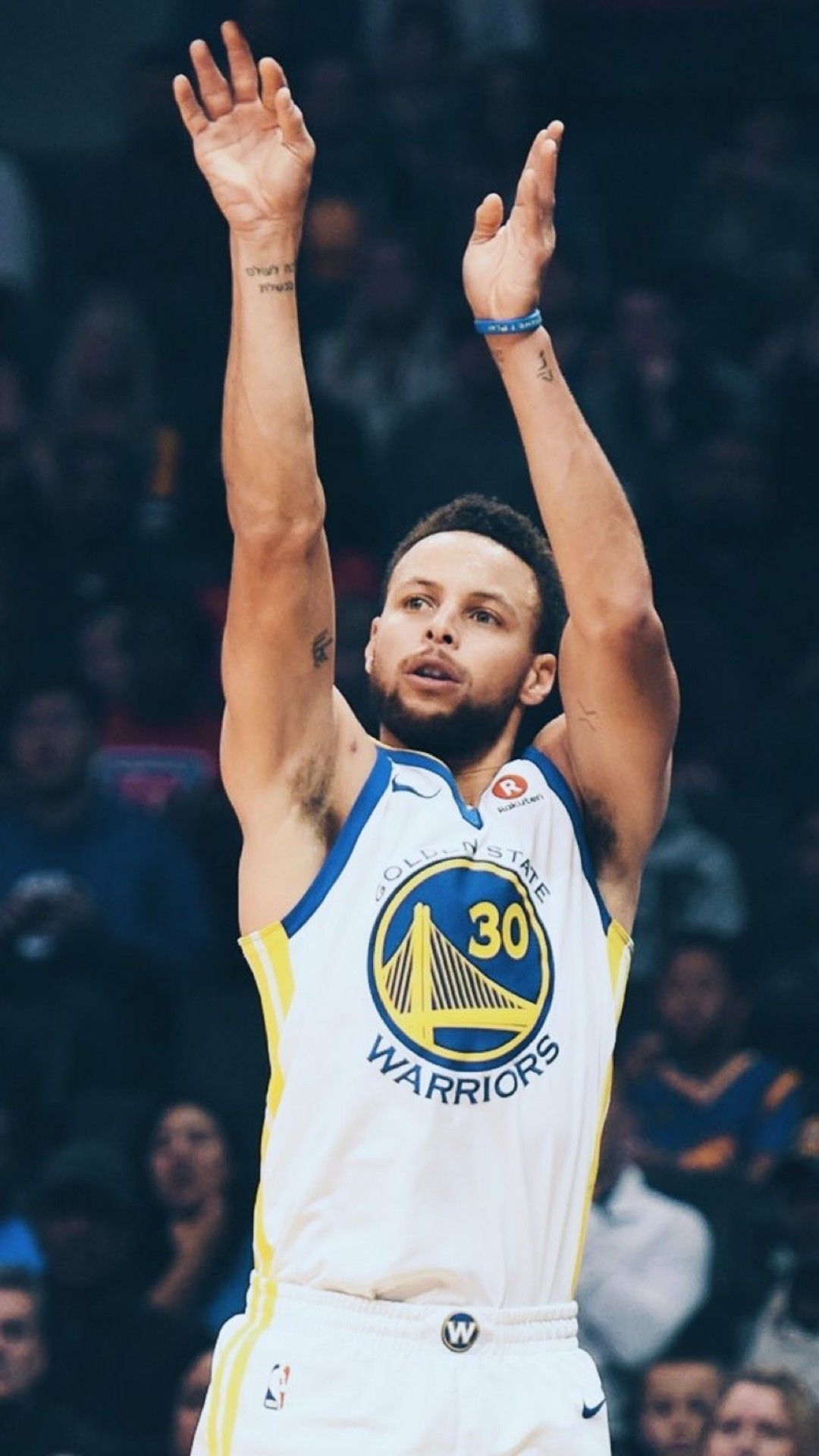 Stephen Curry Warriors basket, 1080x1920 Verticale, Telefono