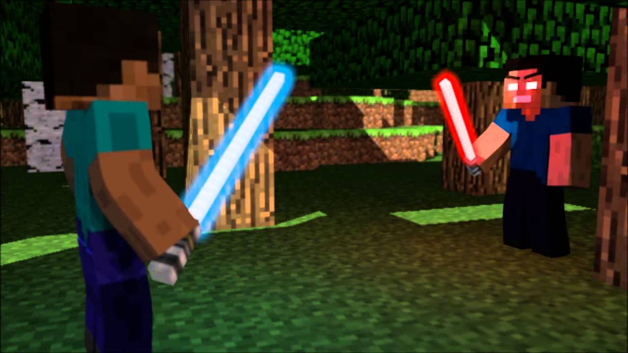 Steve vs Herobrine Minecraft, 1920x1080 Full HD, Desktop