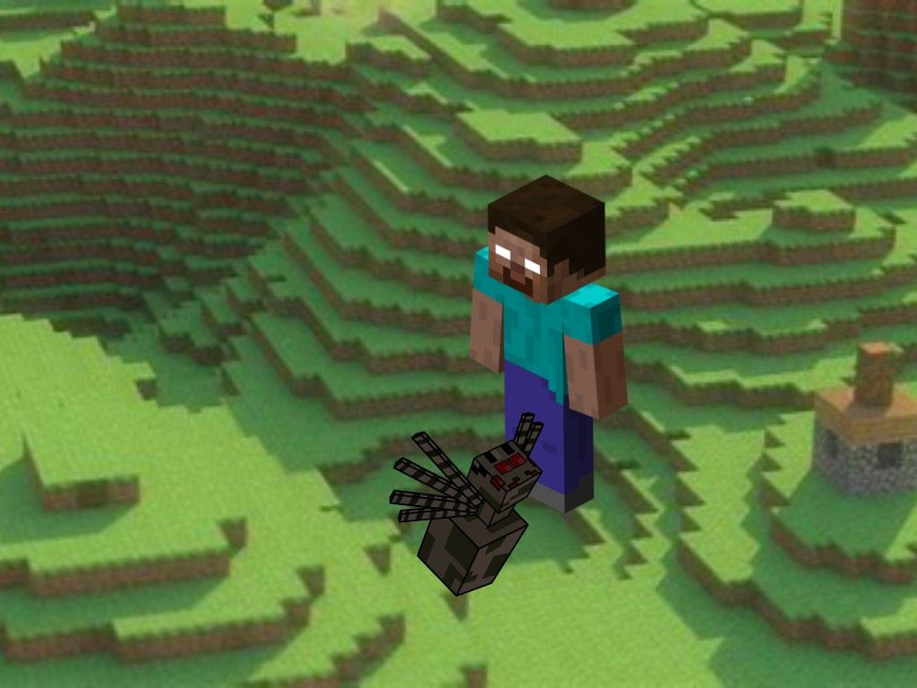 Personaggi Minecraft gruppo mob, 3840x2160 UHD, PC 4K