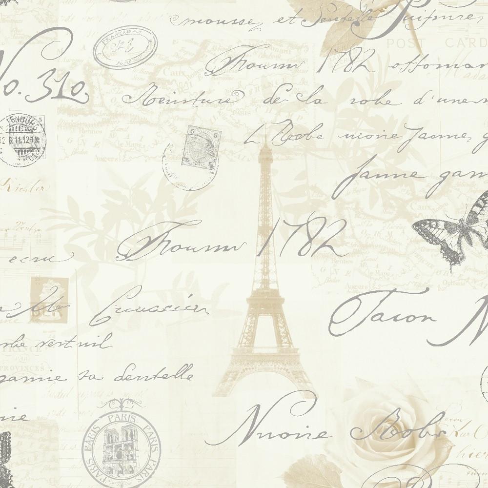 Cartolina francese vintage Torre Eiffel, Parigi, 1000x1000 HD, Desktop