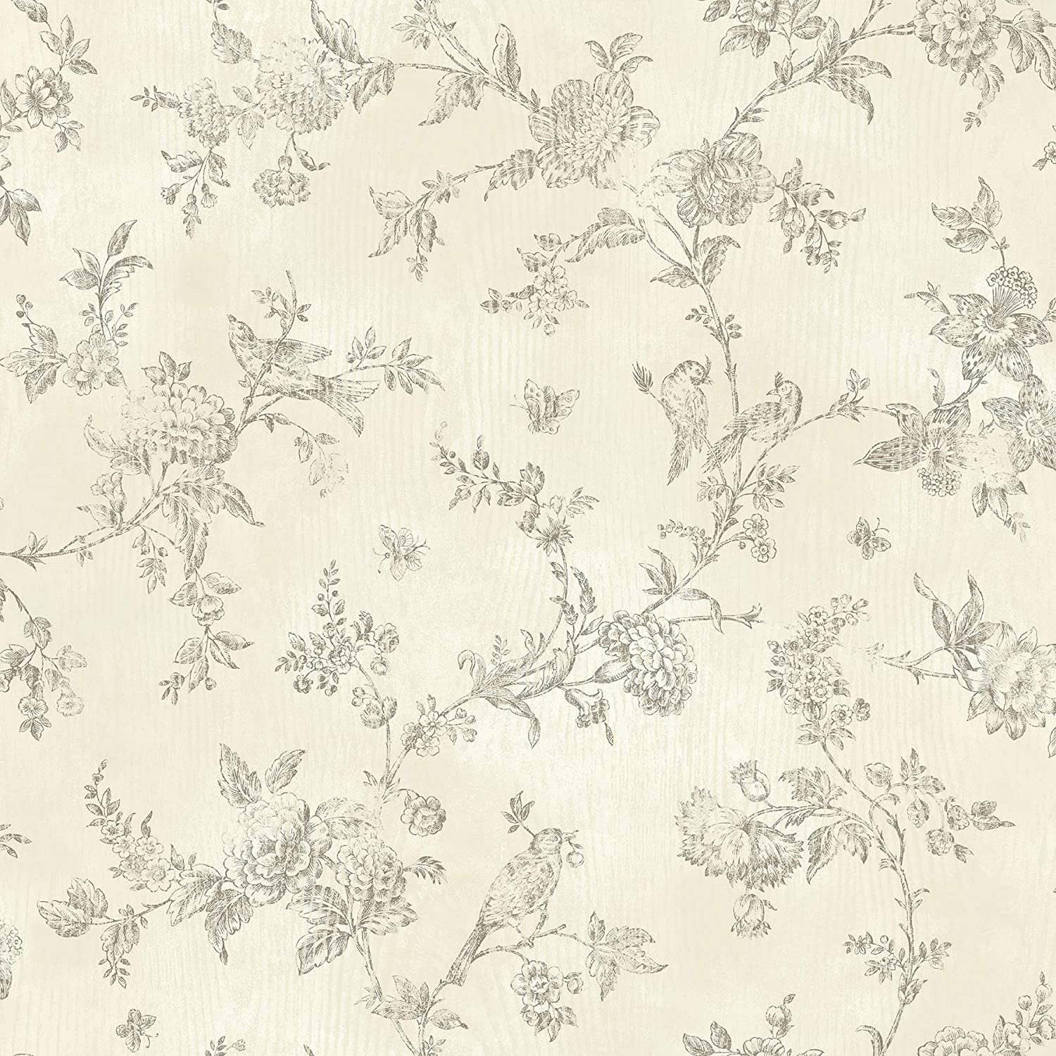 Motivo floreale grigio crema, 1500x1500 720p, PC