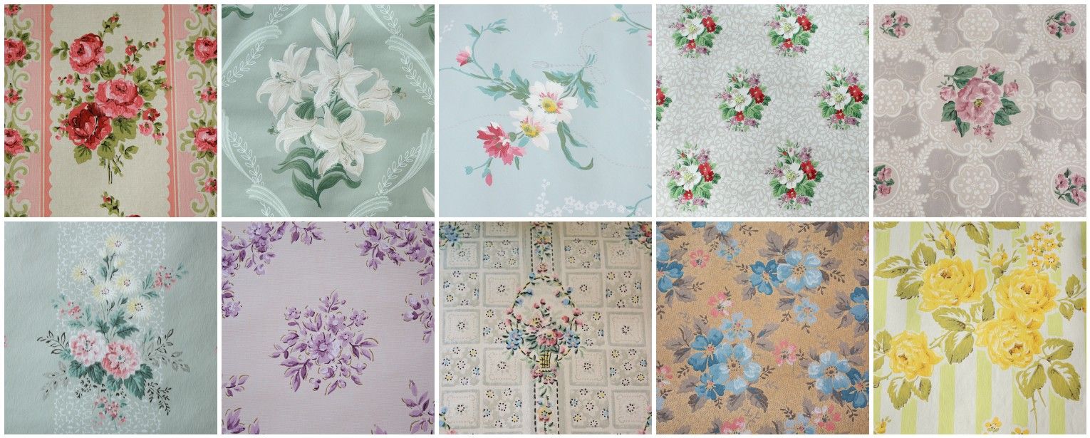 Carte da parati floreali vintage, 1530x615 Ultrawide, Dual Monitor