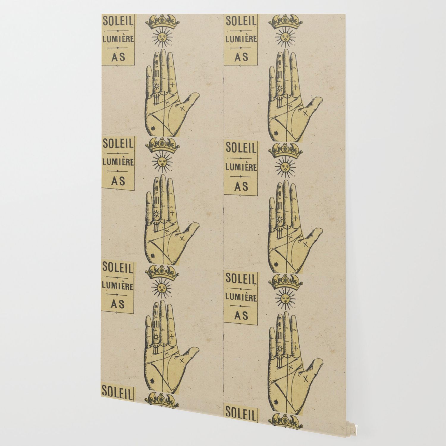 Mano tarocco Soleil vintage, 1500x1500 720p, PC