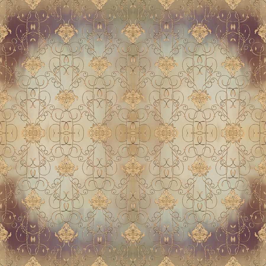 Motivo damascato barocco vintage, 900x900 HD, PC