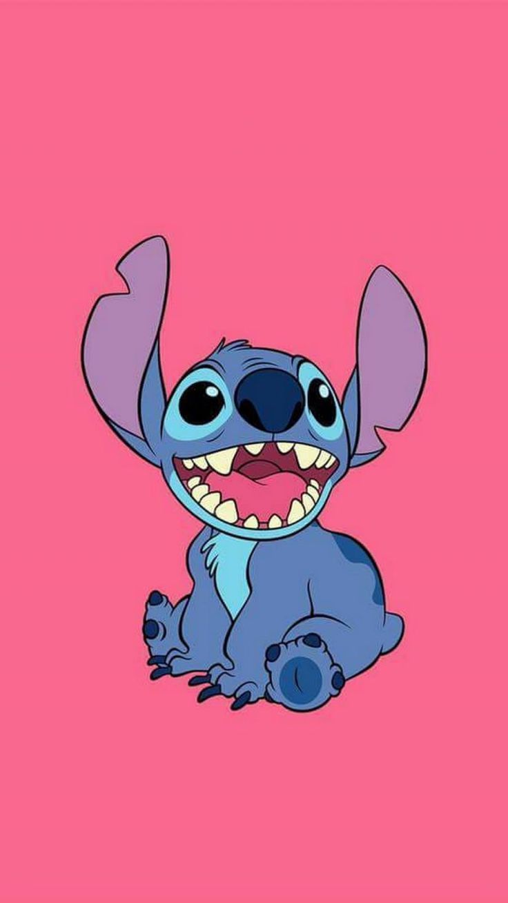 Stitch Disney sfondo blu, 736x1308 Full HD Verticale, iPhone