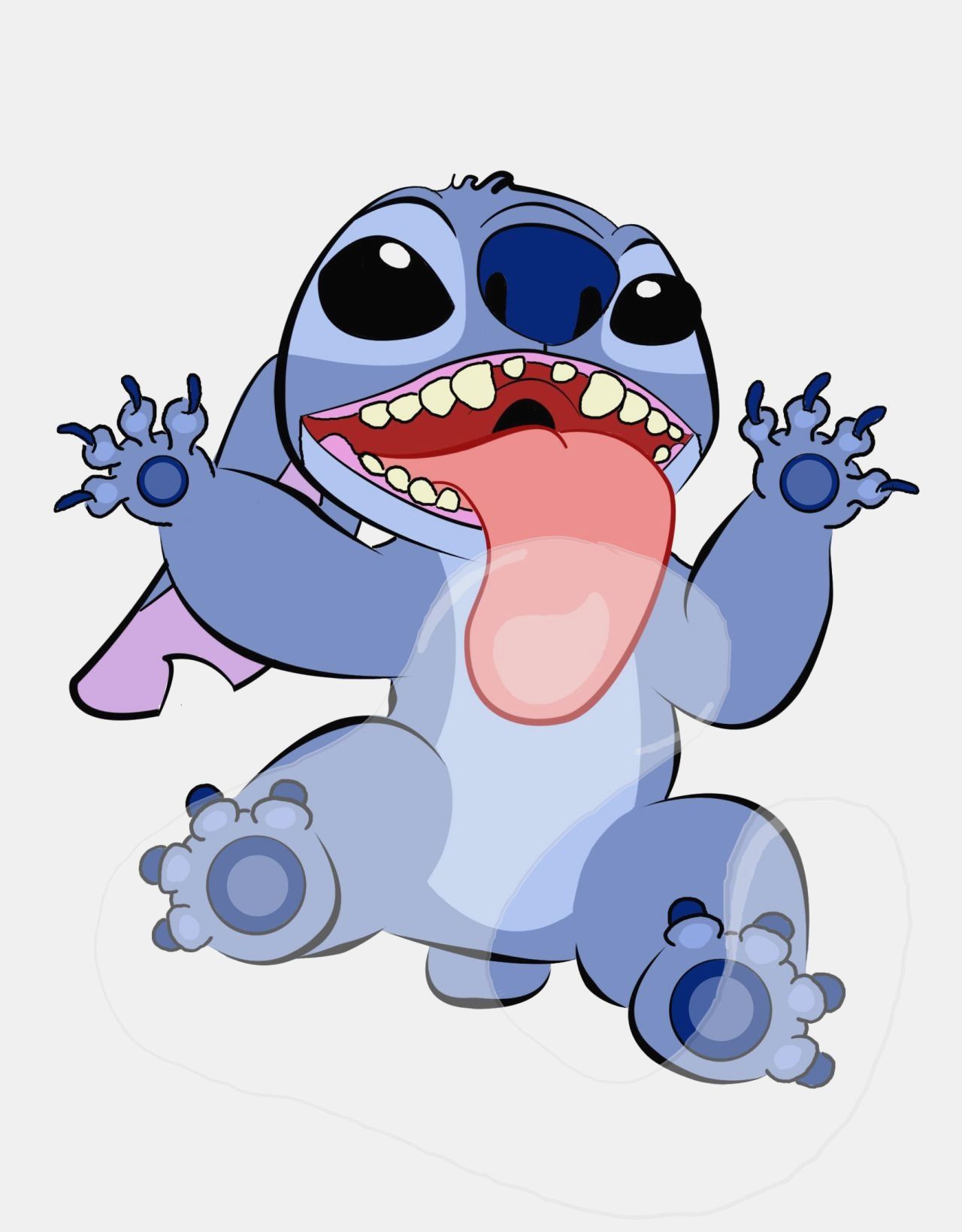Stitch galassia adesivo Disney, 1074x1450 Verticale, Mobile
