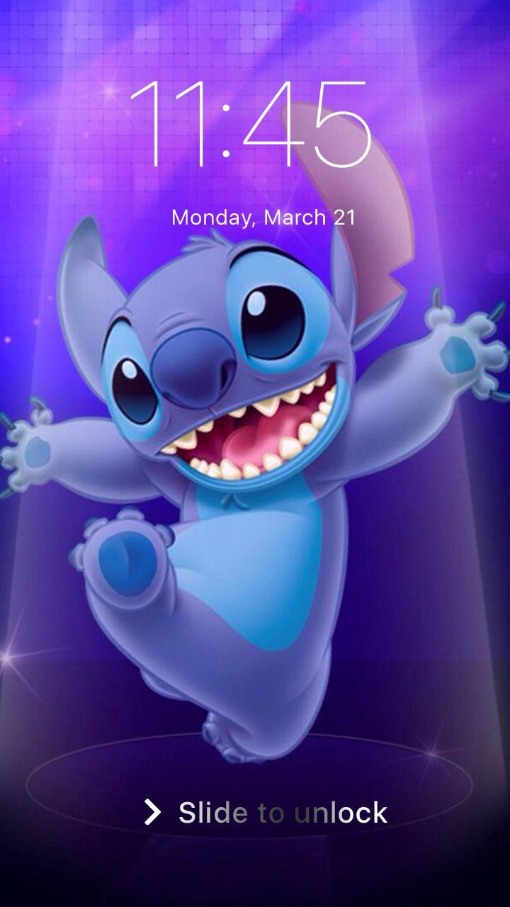 Stitch personaggio Disney sorridente, 720x1280 Full HD Verticale, Google Pixel