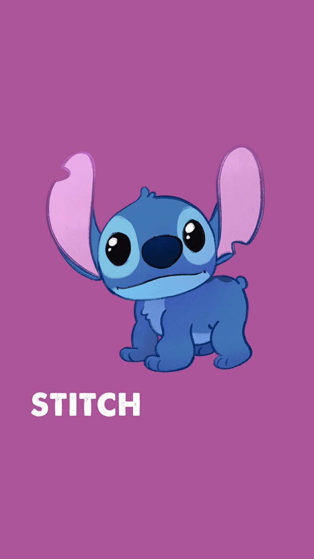 Stitch personaggio Disney blu, classici d'animazione, 1242x2208 Full HD Verticale, Smartphone