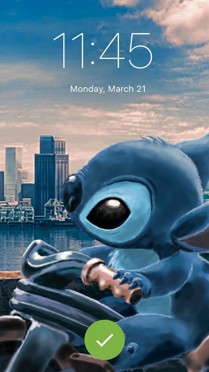 Stitch personaggio Disney blu, 720x1280 Verticale, POCO