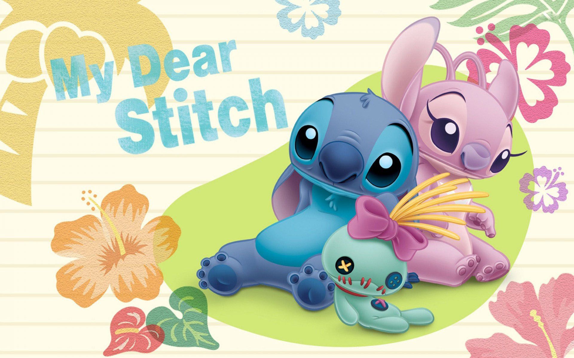 Stitch e Angel con peluche, 1920x1200 Full HD+ WUXGA, Laptop