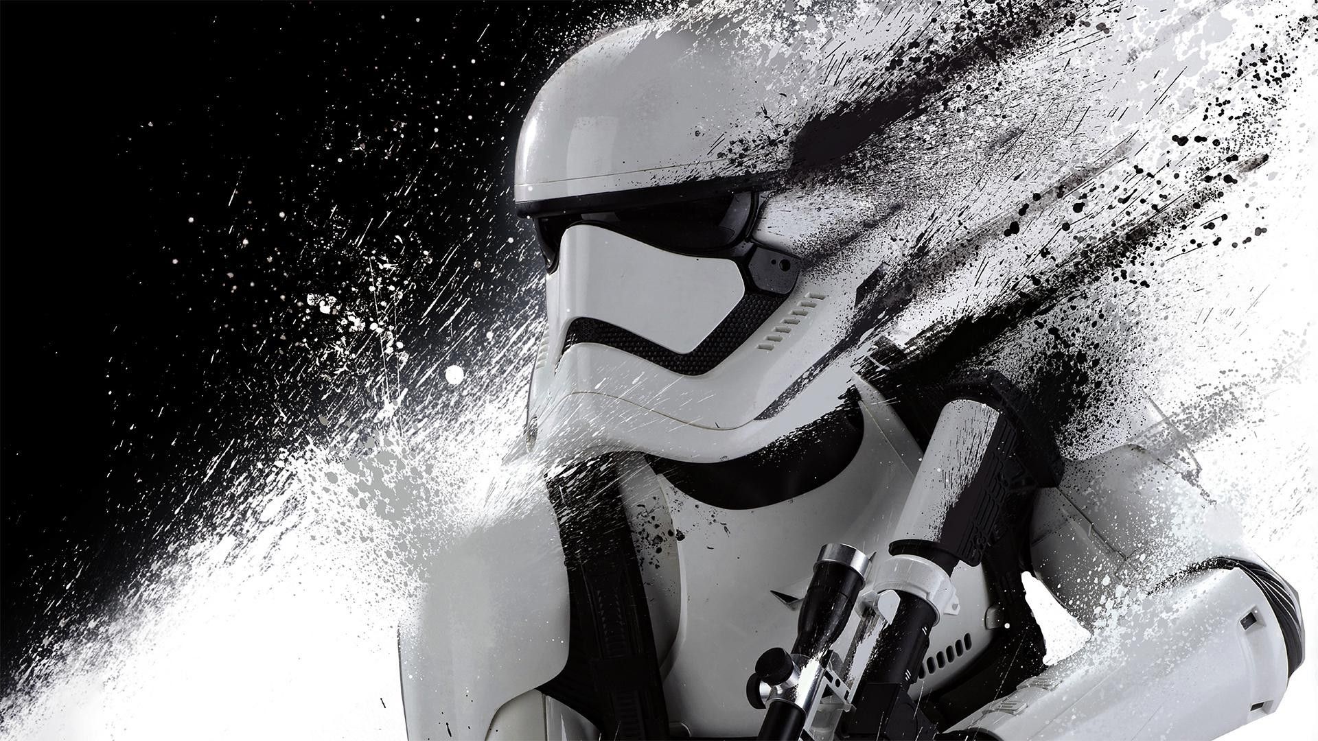 Stormtrooper con effetto particelle, 1920x1080 Full HD, Desktop