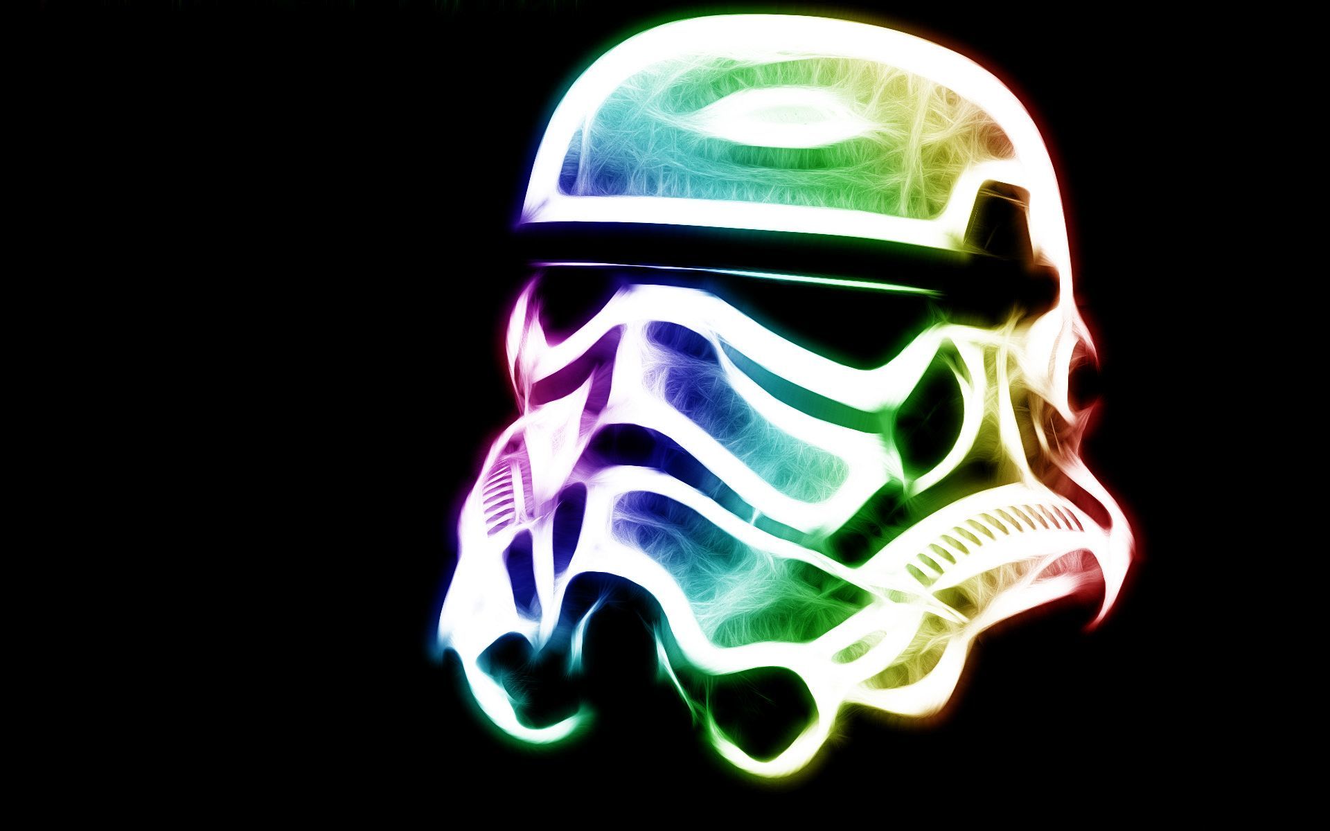 Casco Stormtrooper neon colorato, 1920x1200 WUXGA, PC