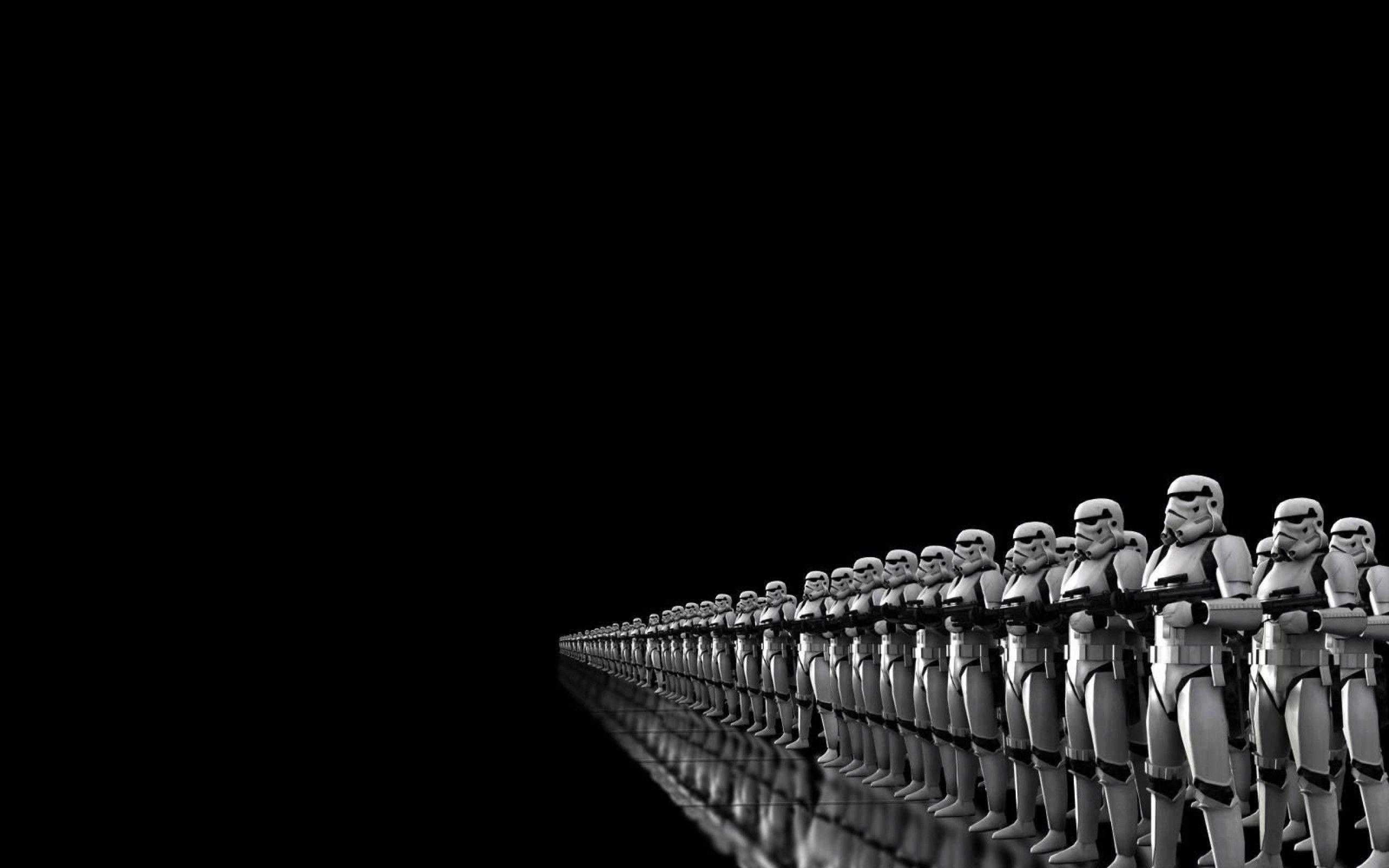 Stormtrooper Star Wars in fila, 2560x1600 WQXGA, Desktop