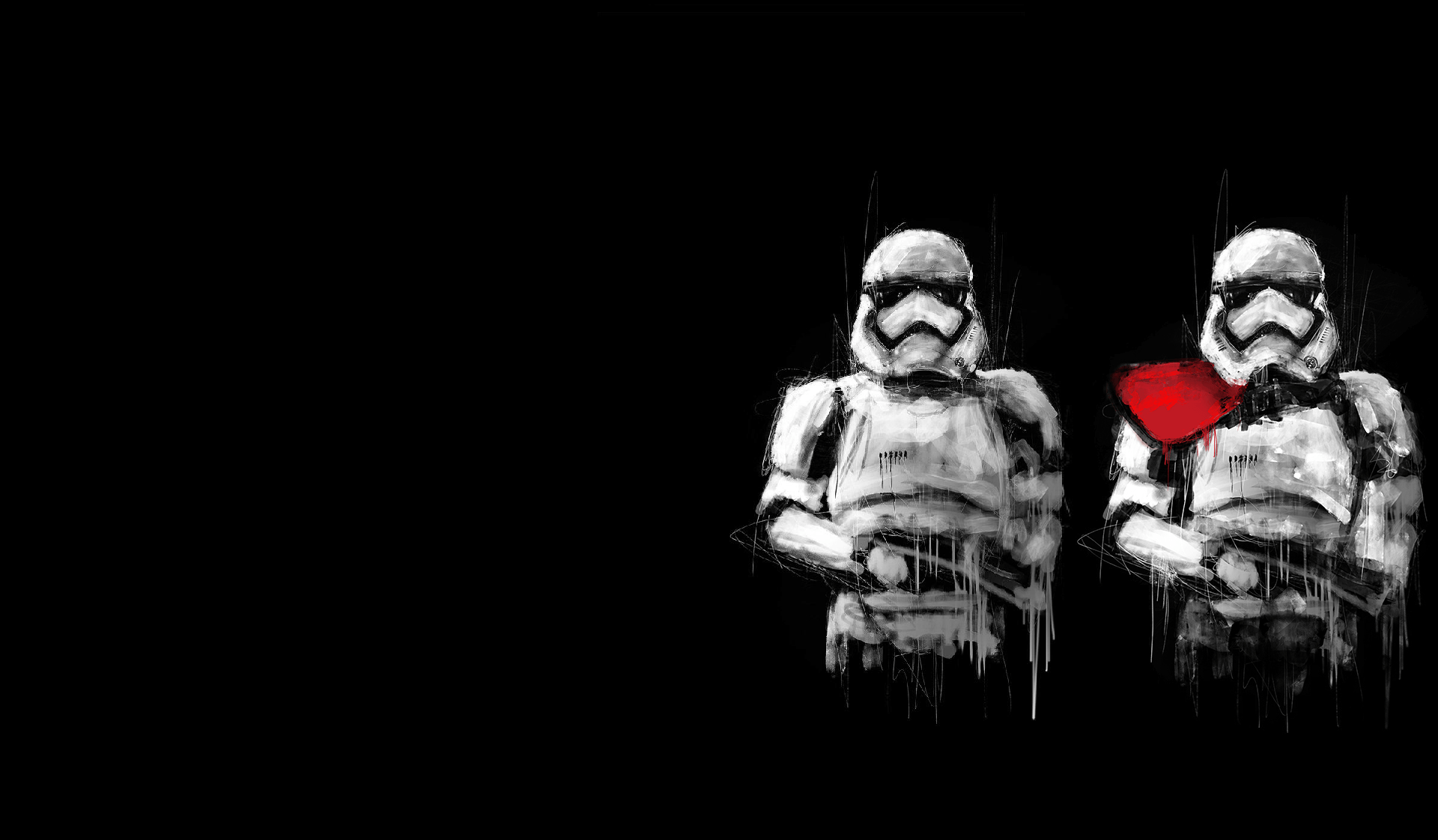 Stormtrooper Star Wars sfondo nero, 1920x1122 Full HD 1080p, Desktop