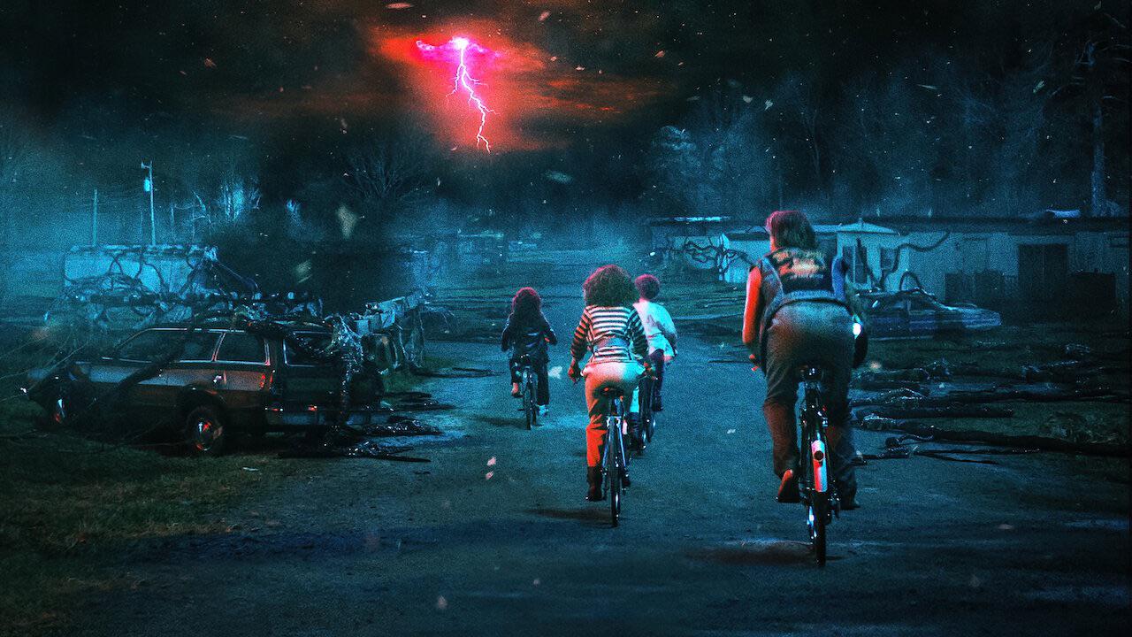 Stranger Things bambini in bicicletta, 1280x720 720p, PC