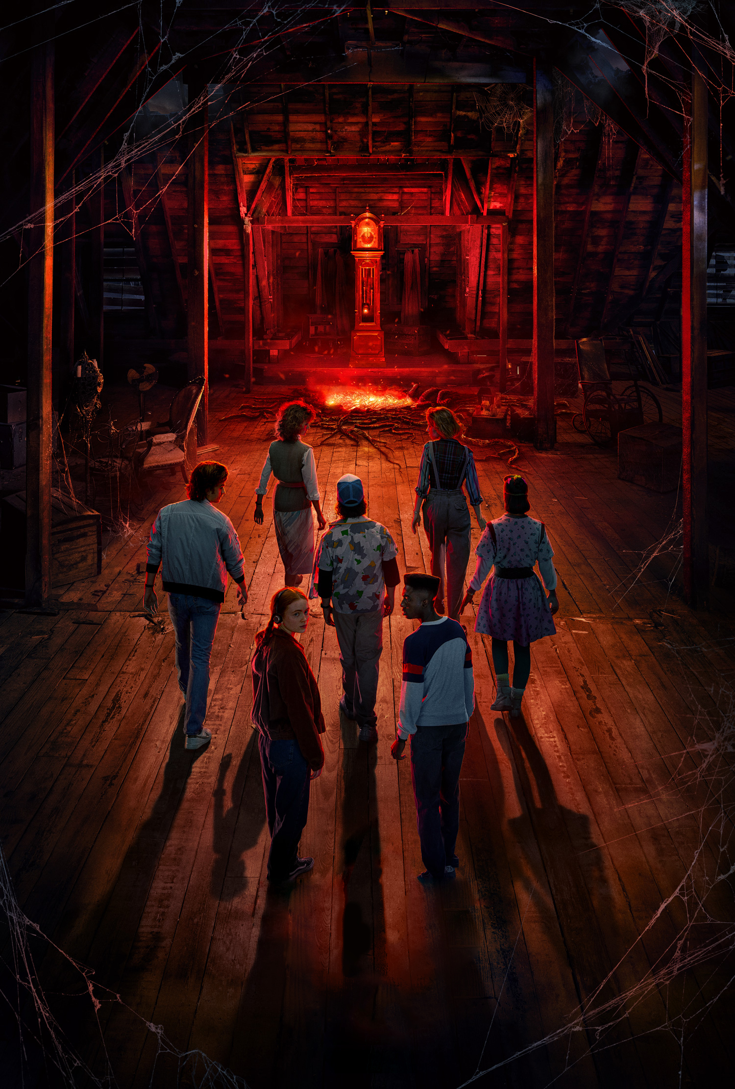 Stranger Things gruppo Sottosopra, 1500x2222 Verticale, Xiaomi