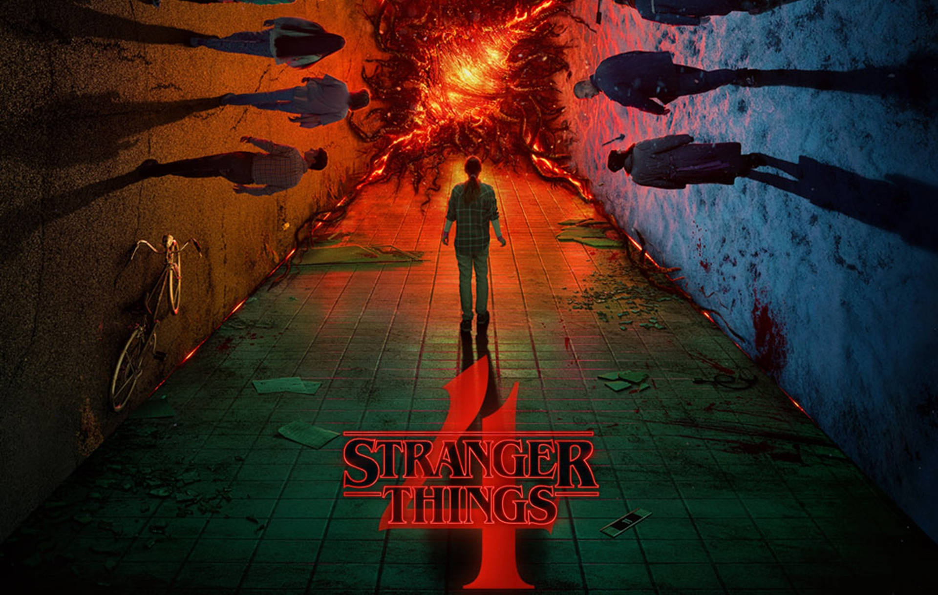 Stranger Things corridoio Upside Down, 1920x1219 WUXGA, Laptop