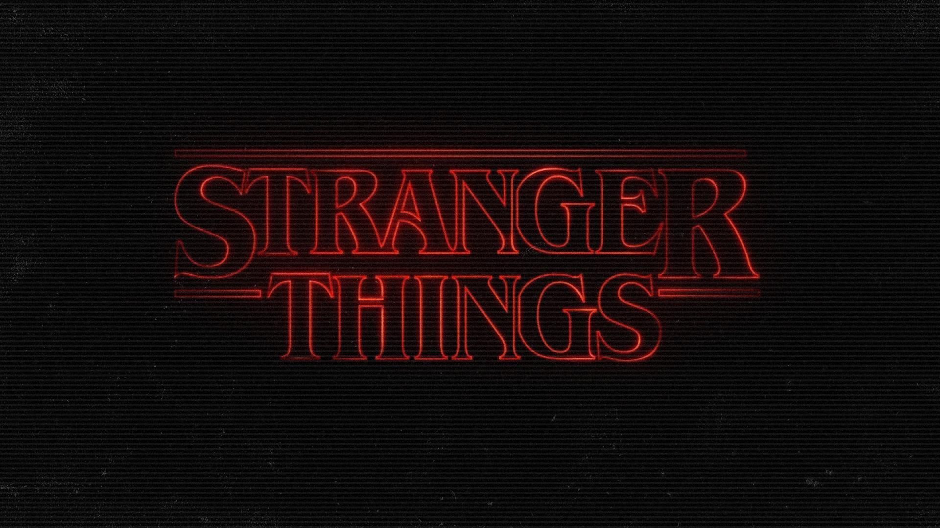 Logo Stranger Things rosso, 1920x1080 Full HD, Desktop