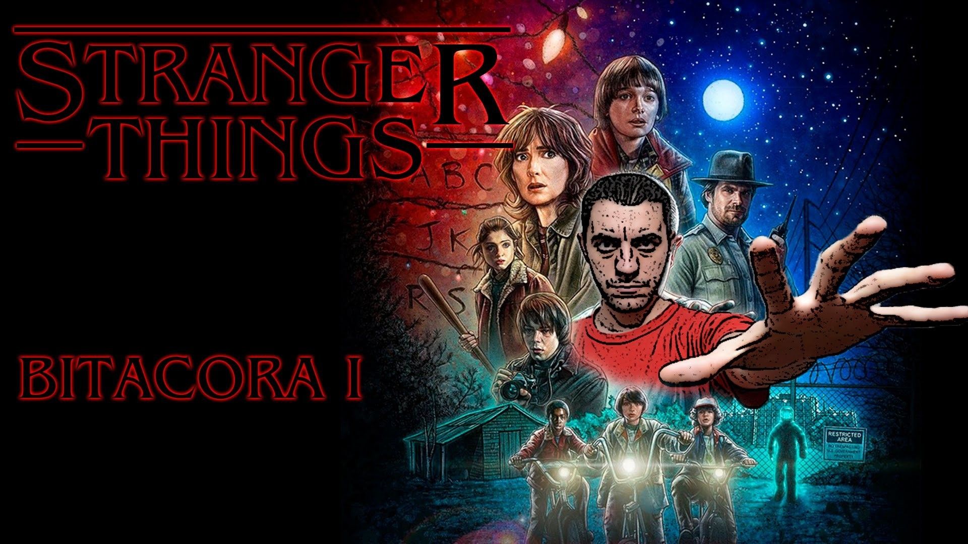 Stranger Things poster personaggi, 1920x1080 Full HD, Desktop