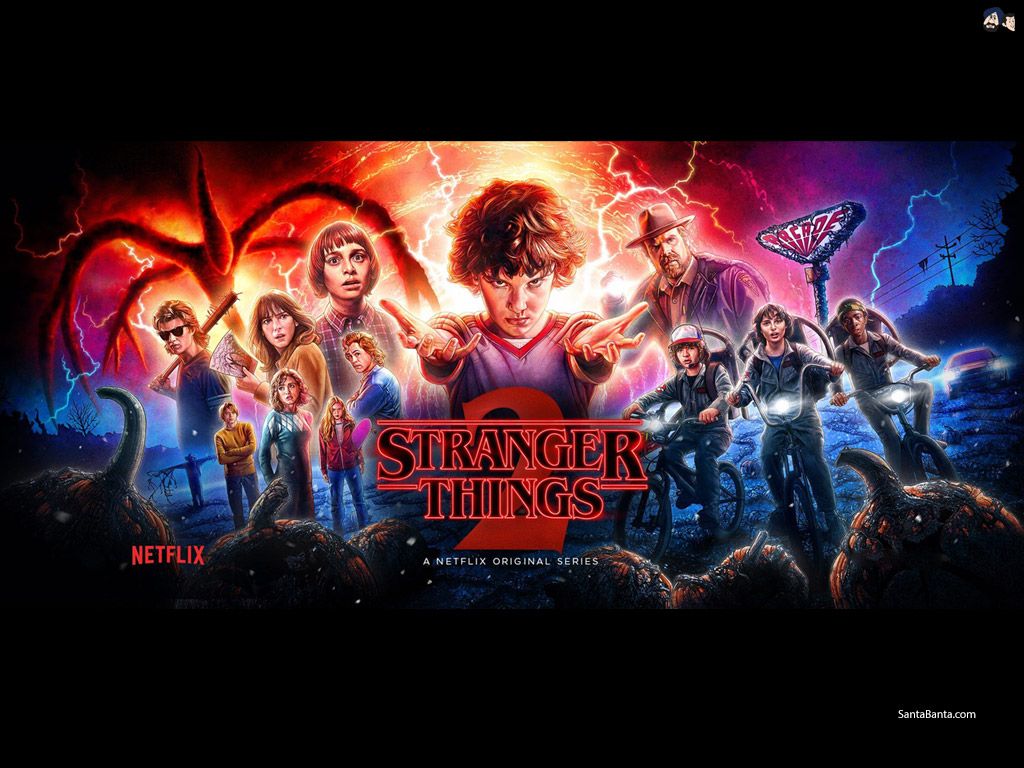 Poster Stranger Things Netflix, 1024x768 HD, Desktop