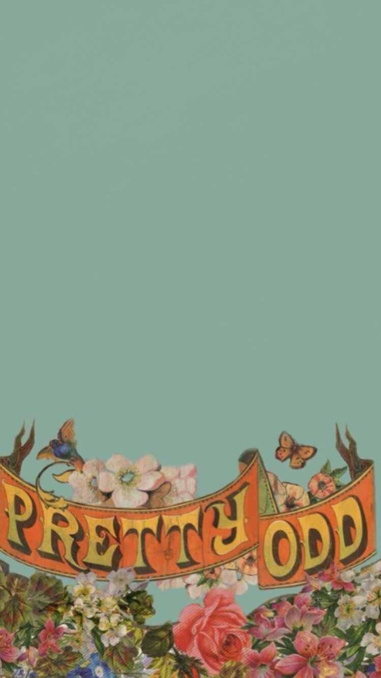 Pretty Odd banner floreale vintage, 750x1334 Full HD Verticale, iPhone Pro