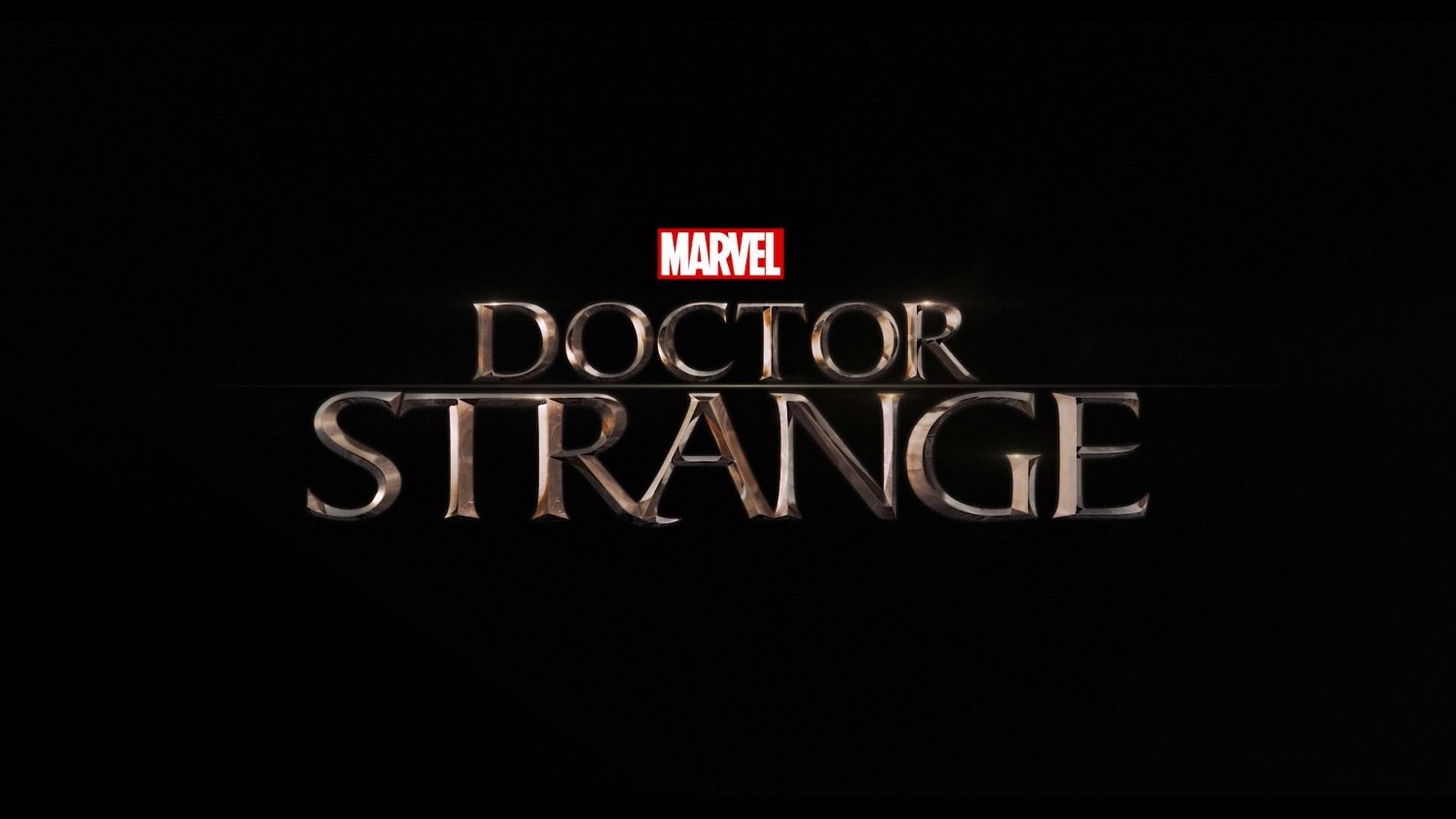 Logo Doctor Strange Marvel, Stephen Strange, 1920x1080 Full HD, Desktop