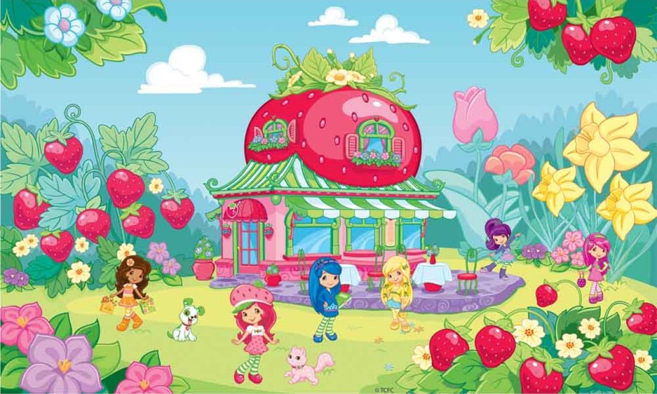 Strawberry Shortcake casa fragola, 1280x768 HD, Notebook Gaming