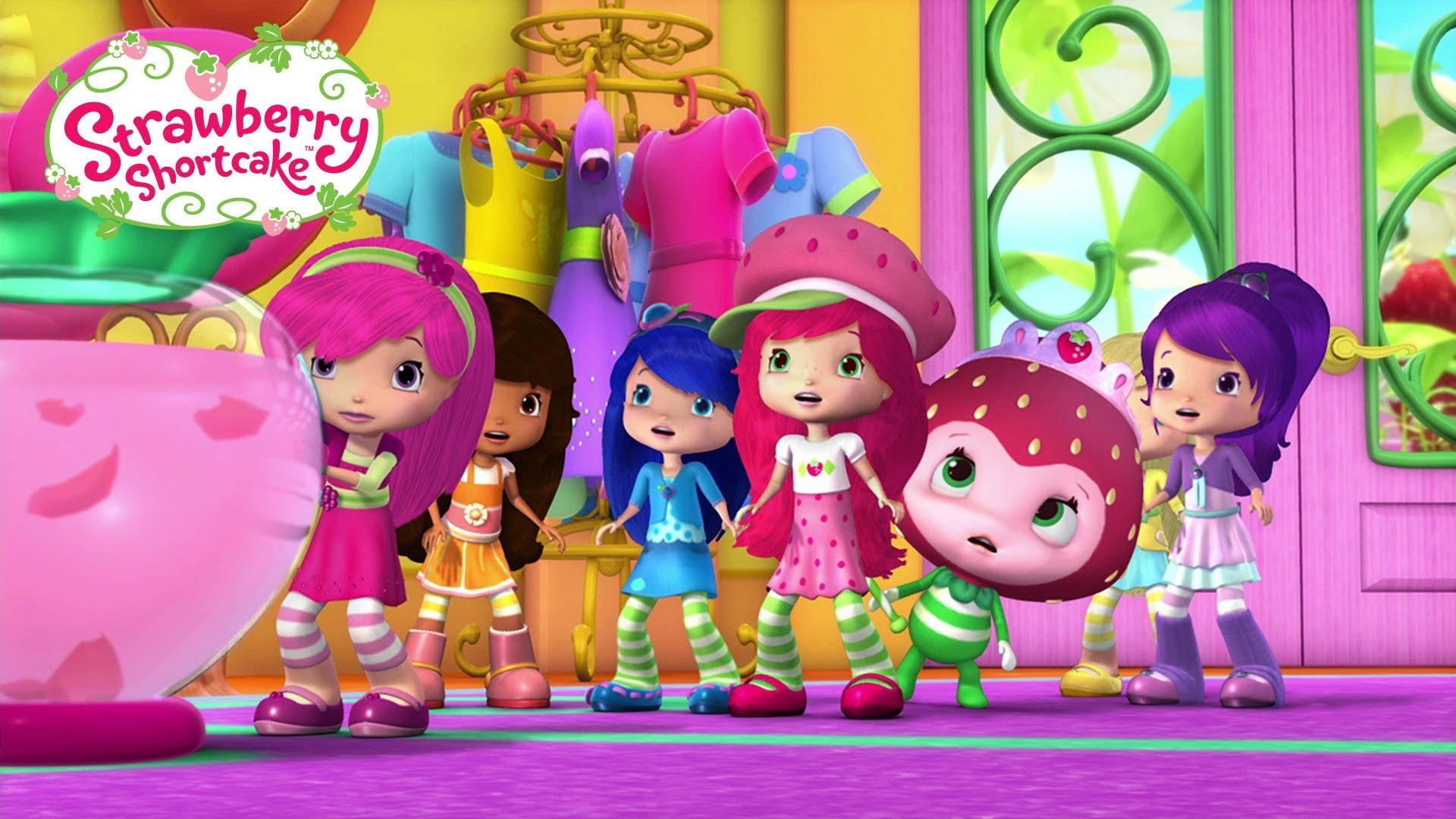 Strawberry Shortcake in bicicletta, 1024x768 HD, PC