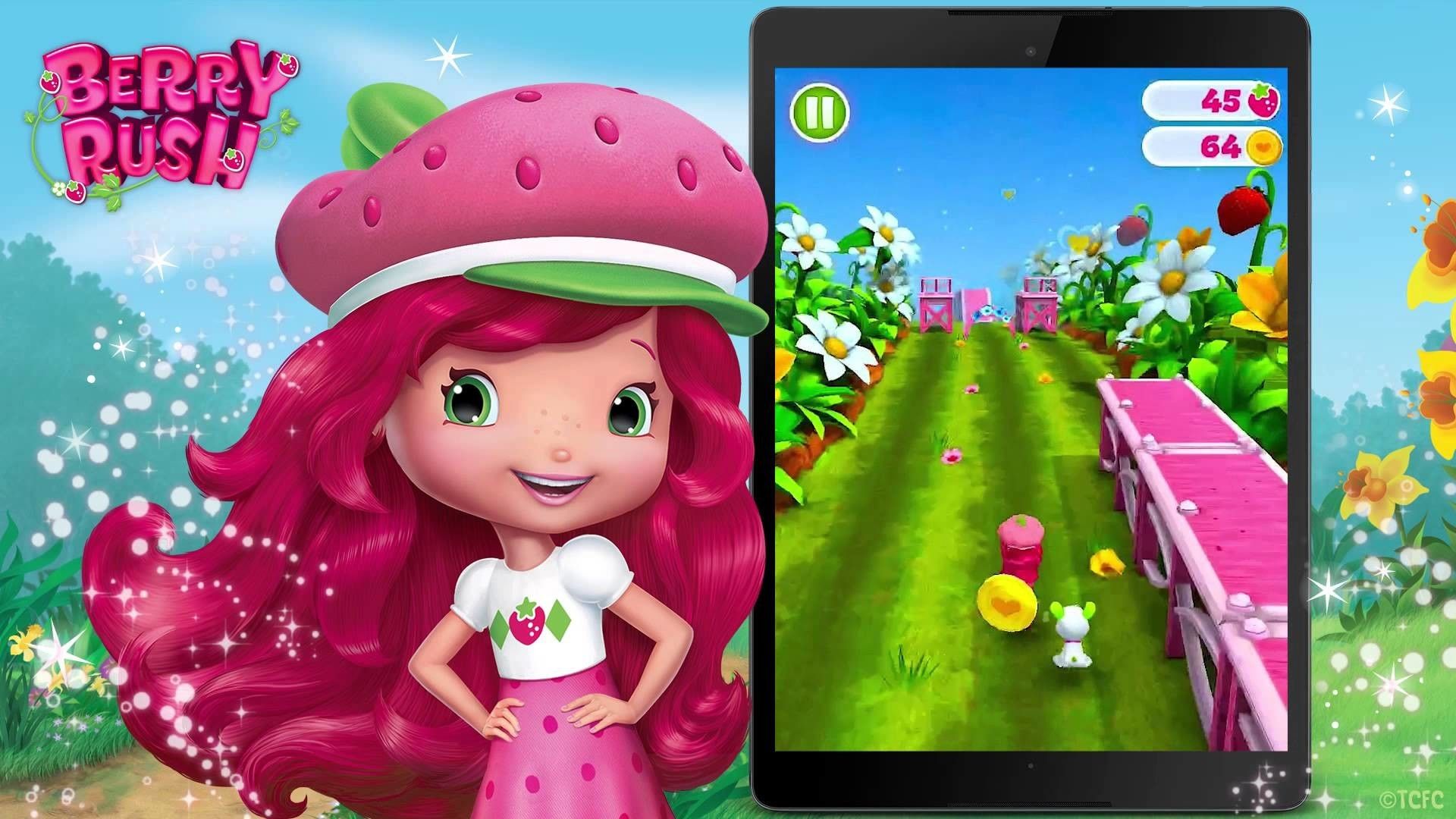 Strawberry Shortcake, gioco Berry Rush, 1920x1080 1080p, Desktop
