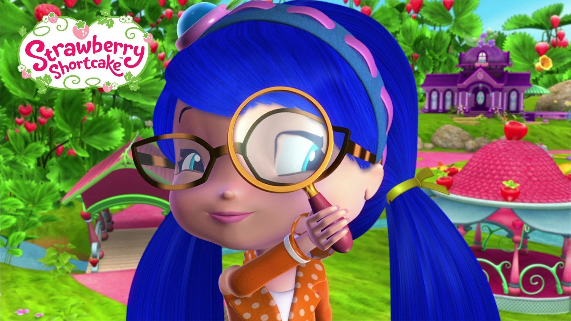 Strawberry Shortcake personaggio blu capelli, 1920x1080 Full HD 1080p, PC Desktop