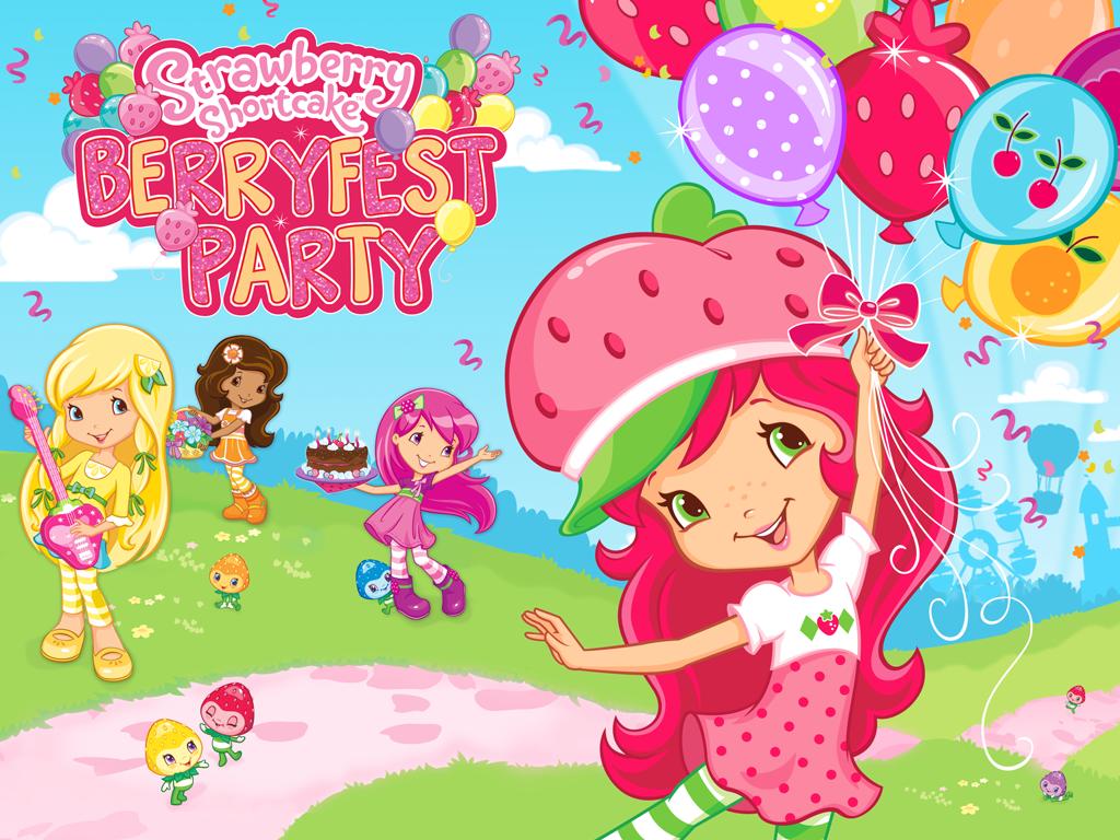 Strawberry Shortcake Berryfest Party, 1024x768 HD, Desktop