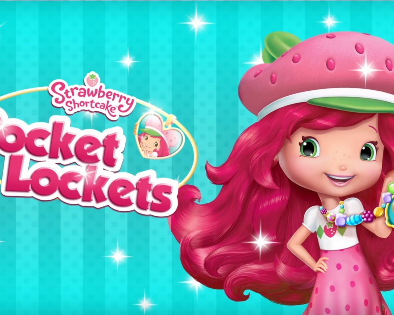 Strawberry Shortcake Pocket Lockets, 1280x1024 HD, HP Laptop