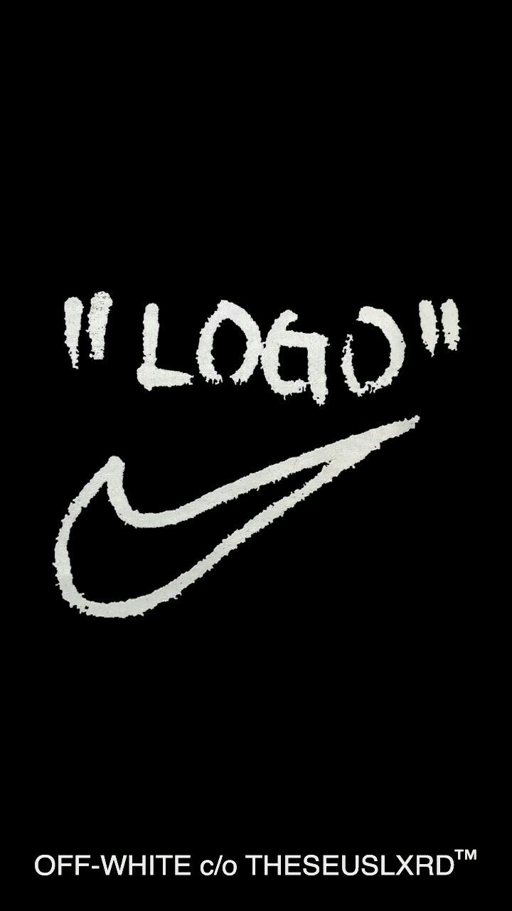 Nike Off-White logo grafico, streetwear di lusso, 720x1280 Verticale, Telefono